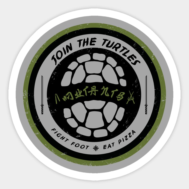 Join the Turtles Sticker by TheHookshot